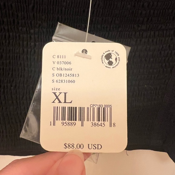 Free People Maggie Lace Tank - Black XL - Picture 4 of 4